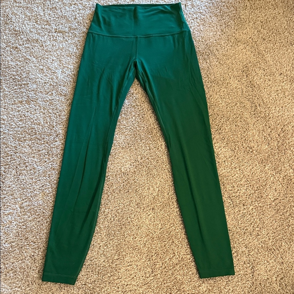 lululemon athletica Green Leggings 6